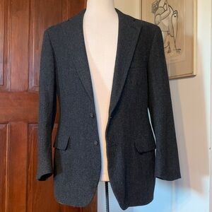 EARLY POLO UNIVERSITY CLUB RALPH LAUREN MENS GRAY WOOL LUXURY SUIT